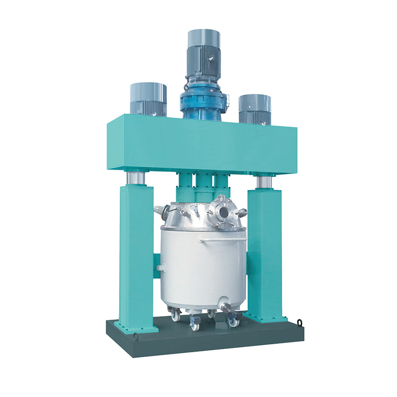 working principle hydraulic lift mixer high speed Disperser