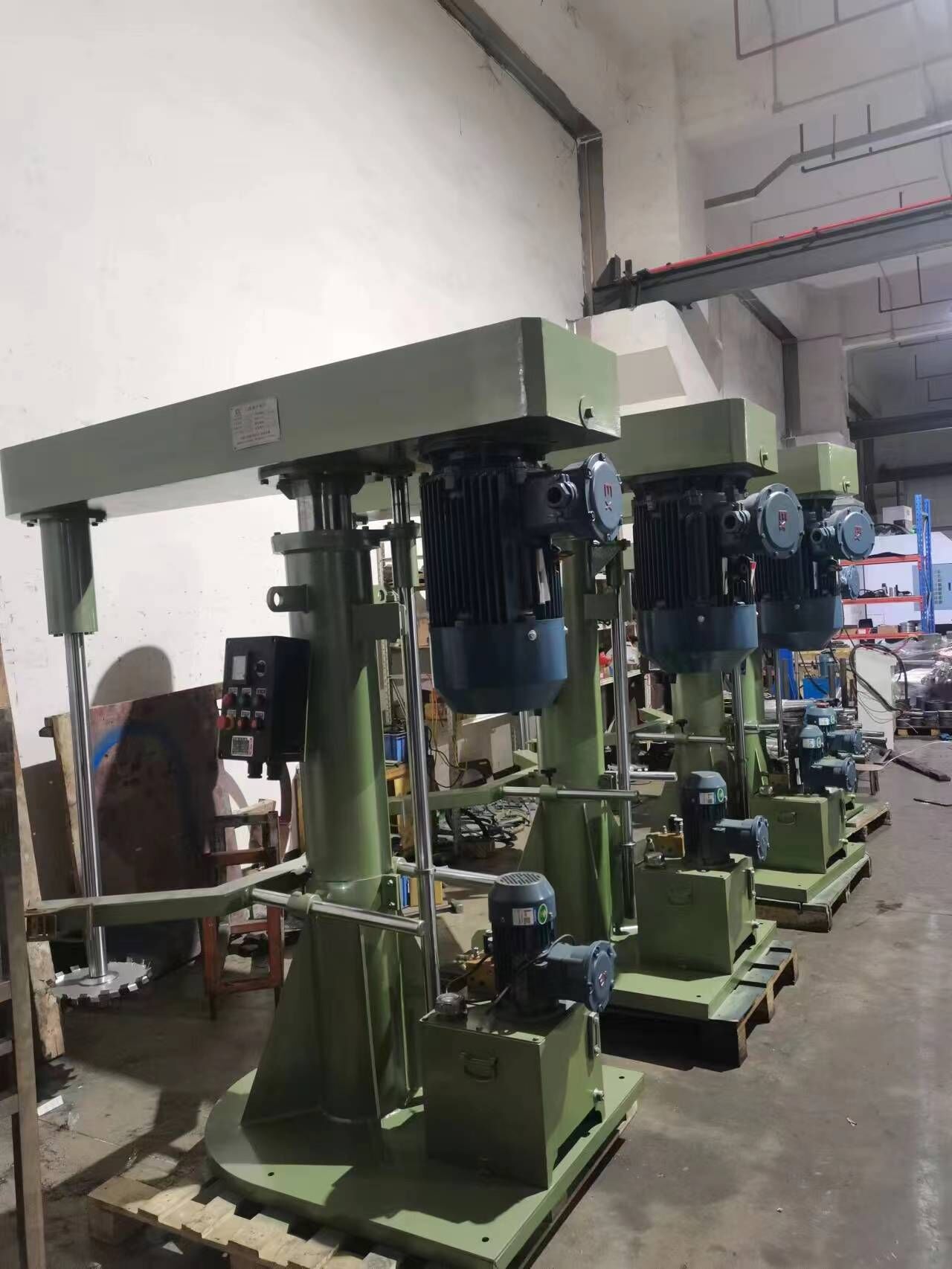 blades for planetary mixer vacuum disperser